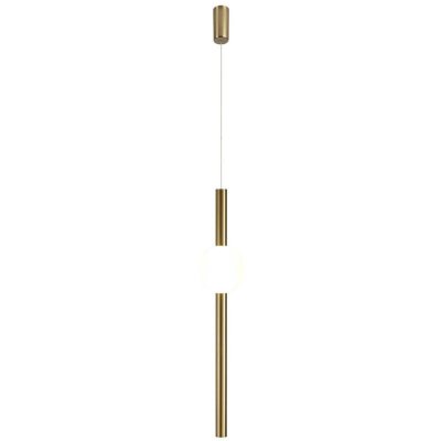 Lampa wisząca O-LINE LED 63 cm mosiądz