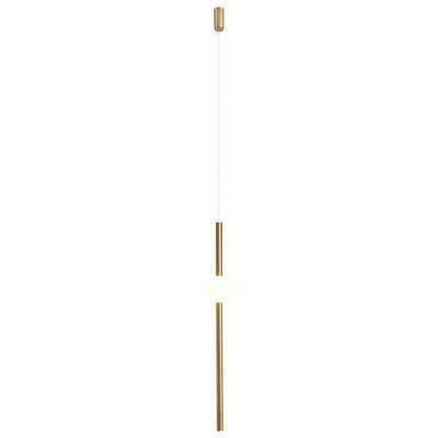 Lampa wisząca O-LINE LED 63 cm mosiądz