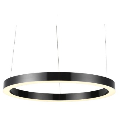 Lampa wisząca CIRCLE 100 LED tytanowa 100 cm