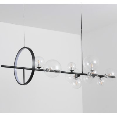 Lampa wisząca ORION LONG-120 czarna 120 cm