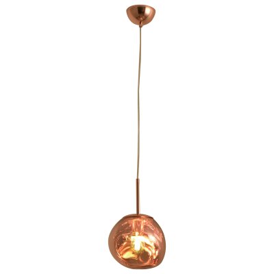 Lampa wisząca GLAM S miedziana 18 cm