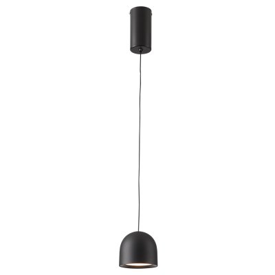 Lampa wisząca PETITE LED czarna matowa 10 cm