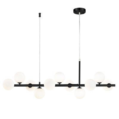 Lampa wisząca MINI MOON czarna 100 cm