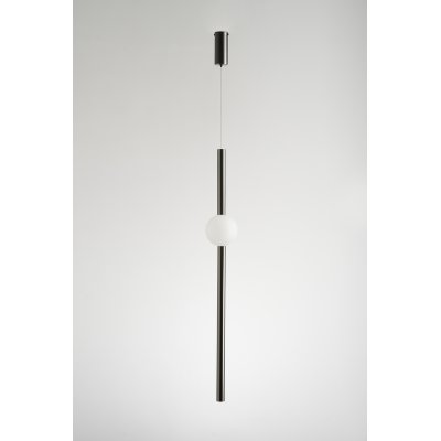 Lampa wisząca O-LINE LED 63 cm czarna