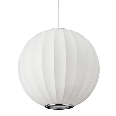 Lampa wisząca SILK biała 40 cm