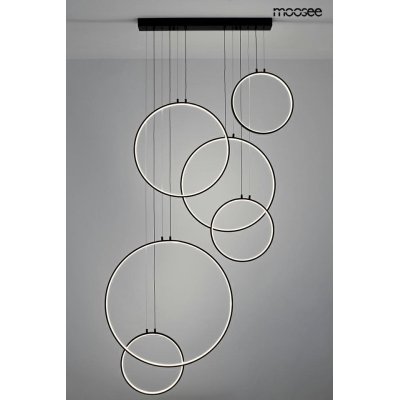 MOOSEE lampa wisząca CIRCULO SIX czarna