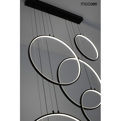 MOOSEE lampa wisząca CIRCULO SIX czarna