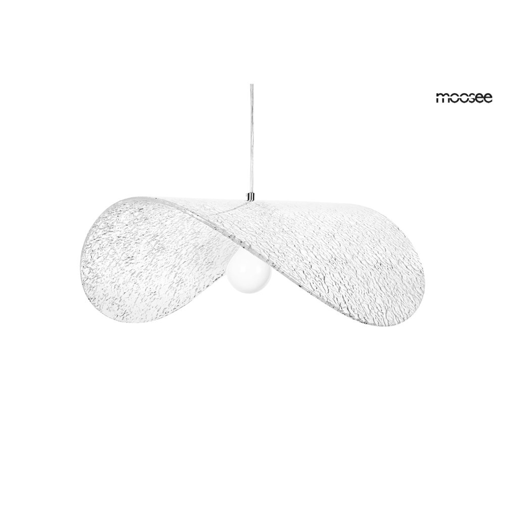 MOOSEE Lampa wisząca CAPELLO FI 80 clear