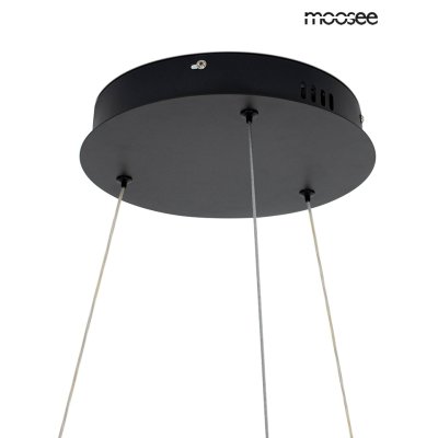 MOOSEE lampa wisząca GARDENS 90 czarna