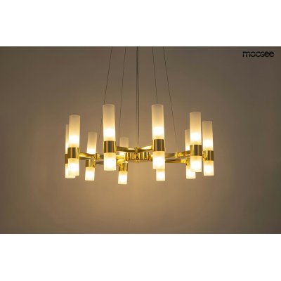 MOOSEE lampa wisząca TUBS 10 złota