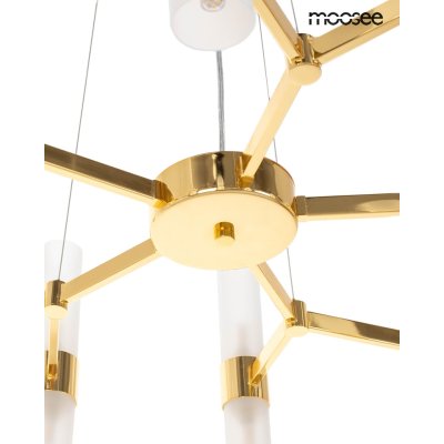 MOOSEE lampa wisząca TUBS 10 złota