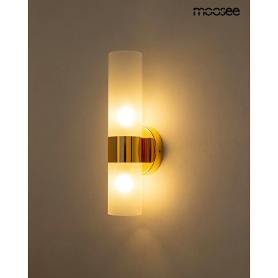 MOOSEE lampa ścienna TUBS złota