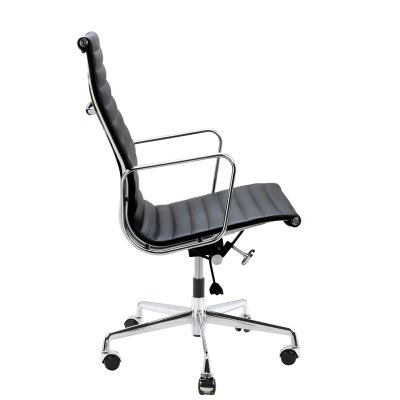 Fotel biurowy AERON PRESTIGE PLUS chrom  - skóra naturalna, aluminium