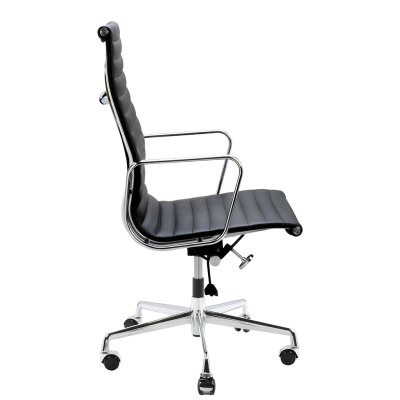 Fotel biurowy AERON PRESTIGE PLUS chrom  - skóra naturalna, aluminium