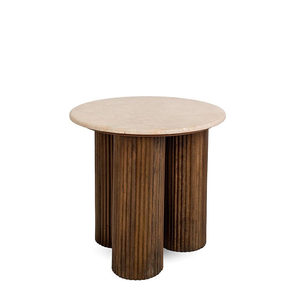 MaMaison stolik RAGNO marmur / drewno