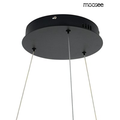 MOOSEE lampa wisząca GARDENS 50 czarna
