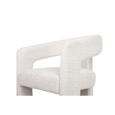 MaMaison krzesło barowe LOGAN białe MaMaison krzesło barowe LOGAN białe