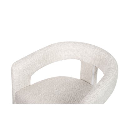 MaMaison krzesło barowe LOGAN białe MaMaison krzesło barowe LOGAN białe