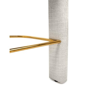 MaMaison krzesło barowe LOGAN białe MaMaison krzesło barowe LOGAN białe