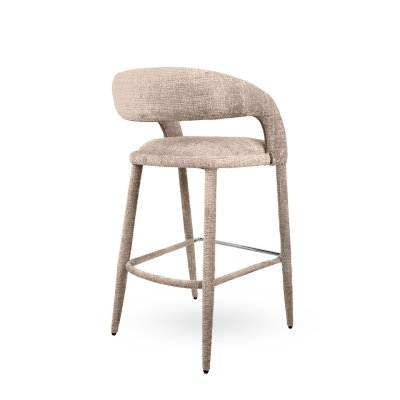 MaMaison krzesło barowe IRIS beżowe MaMaison krzesło barowe IRIS beżowe