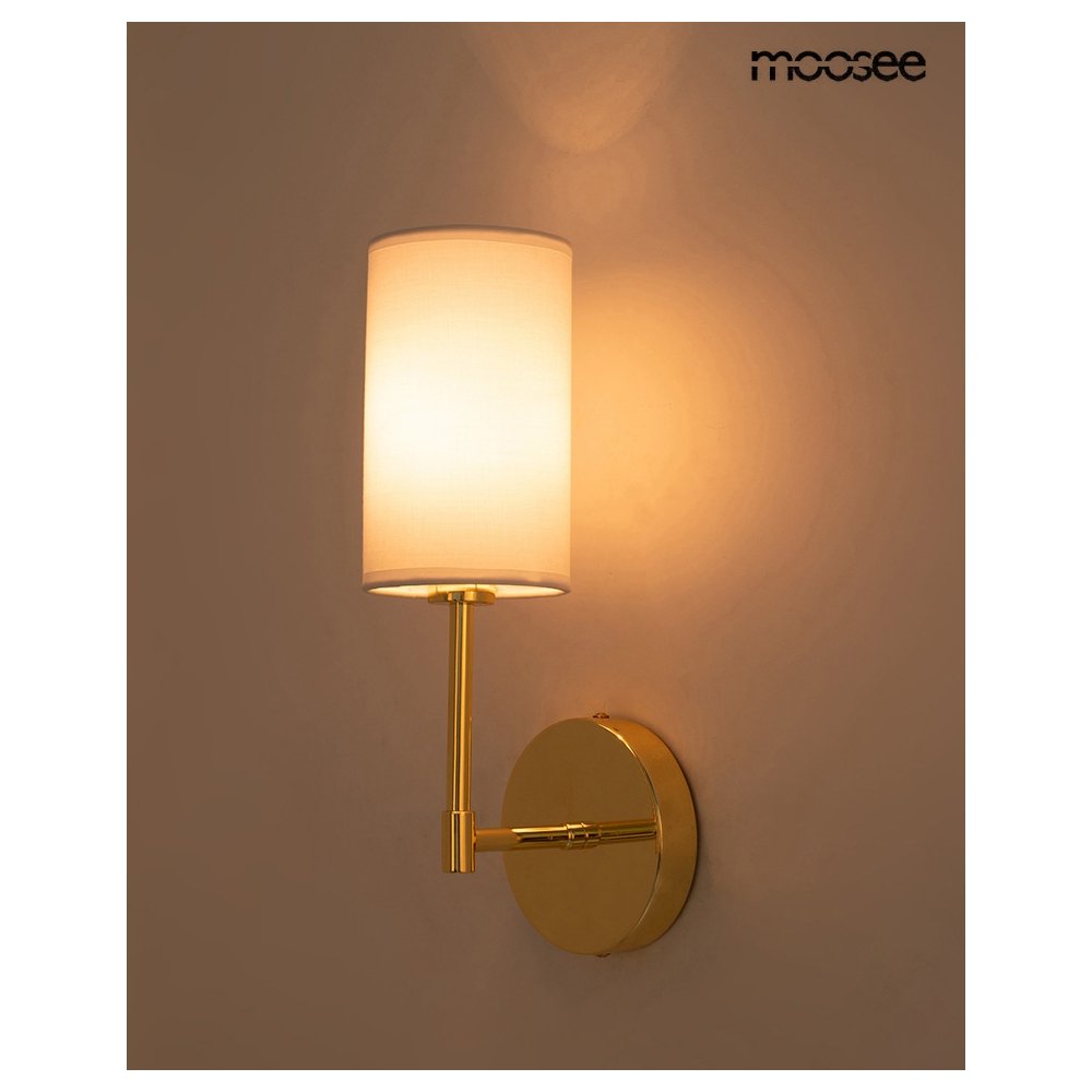 MOOSEE lampa ścienna IMPERIO złota