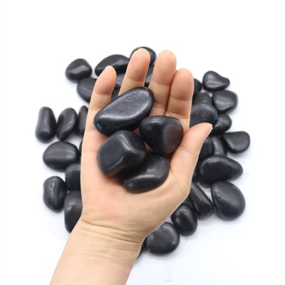 Kamień dekoracyjny ogrodowy 2-3 cm 10 kg  czarny