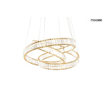 MOOSEE lampa wisząca WAVE 80 złota