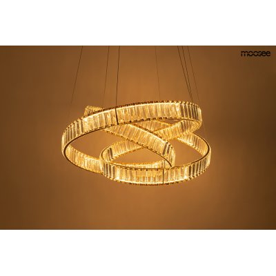 MOOSEE lampa wisząca WAVE 80 złota