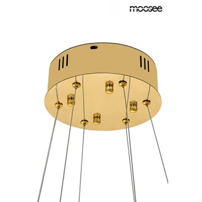 MOOSEE lampa wisząca WAVE 80 złota