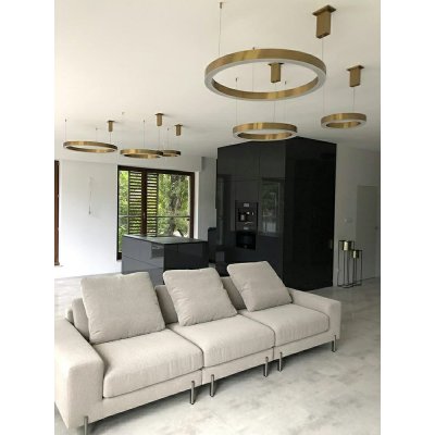 MOOSEE lampa wisząca RING 40 złota