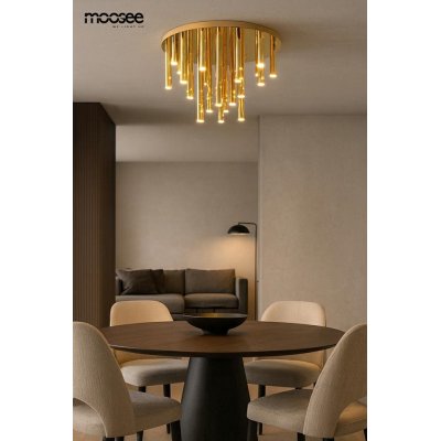 MOOSEE lampa sufitowa / plafon ORGANO 60  złota