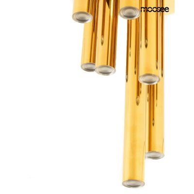 MOOSEE lampa sufitowa / plafon ORGANO 20  złota