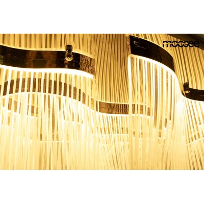 MOOSEE lampa sufitowa / plafon FIREFLY    180 złota