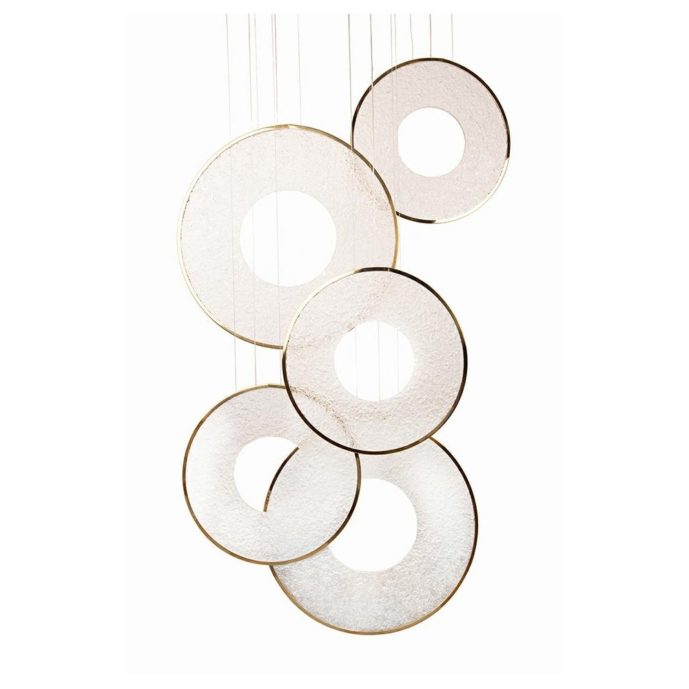 MOOSEE lampa wisząca STARDUST złota