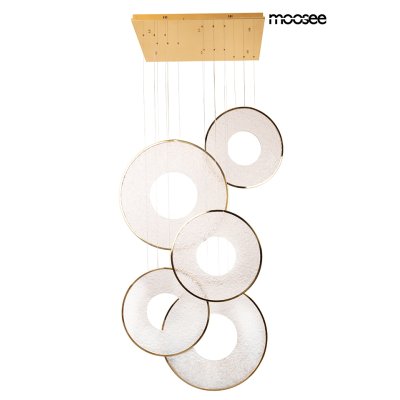MOOSEE lampa wisząca STARDUST złota