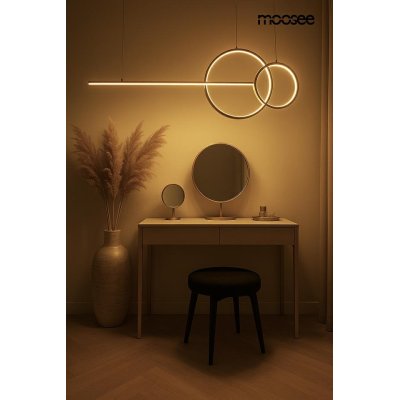 MOOSEE lampa wisząca RAGE złota
