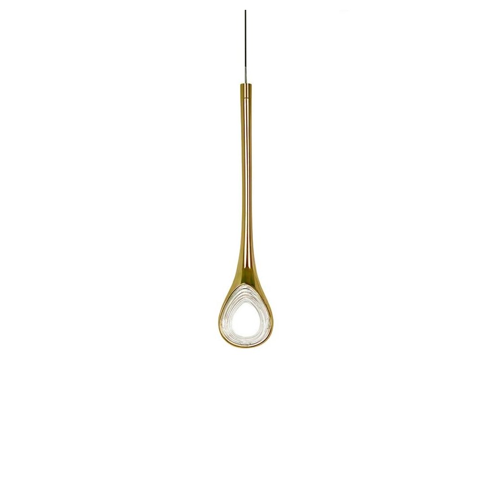 MOOSEE lampa wisząca VUELO złota