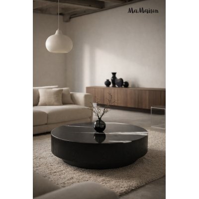 MaMaison stolik kawowy LAGO 100 czarny