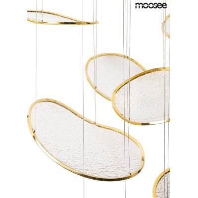 MOOSEE lampa wisząca MEDUSA złota