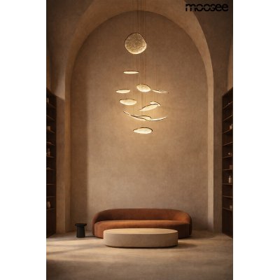 MOOSEE lampa wisząca MEDUSA złota