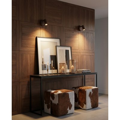 Lampa ścienna SHP PICKET brązowa