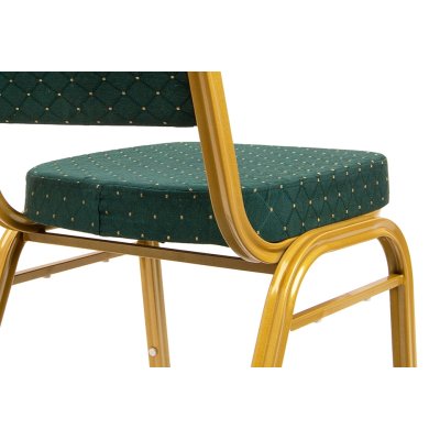 Krzesło bankietowe / konferencyjne        HEKATE zielone