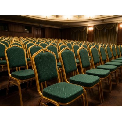 Krzesło bankietowe / konferencyjne        HEKATE zielone