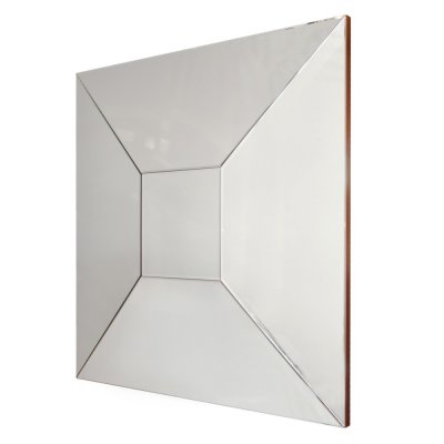 Alcamo - kwadratowe, nowoczesne lustro dekoracyjne